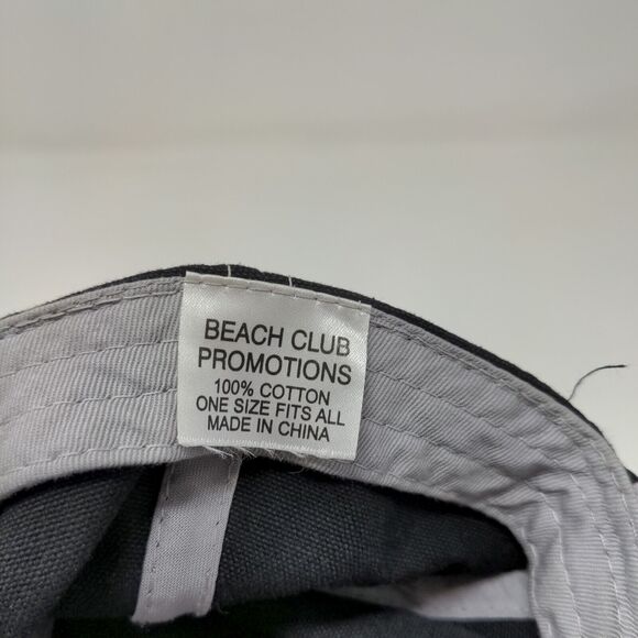 Sturgis Men's Strapback Black Hills Rally 2006 Hat Black OSFA 3D Metal Logo - Picture 12 of 12